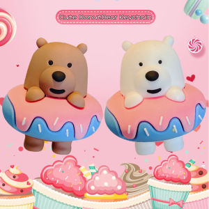 Discover the Cutest Donut Bear Keychain & Backpack Accessories