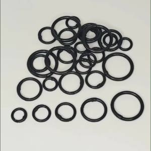 5-100Pcs/lot Metal O Ring Spring Clasps Openable Round Carabiner Keychain Bag Clips Hook Dog Chain Buckles Connector For DIY
