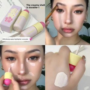 HERORANGE Brightening Concealer Liquid Pencil Womens Makeup Tool Spot Correction Dark Circles under Eyes Face Beauty Decoration