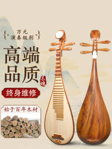 Pterocarpus Erinaceus Poir. Pipa Musical Instrument Kids Adult Professional Grading Playing Pipa Rosewood Rosewood Pterocarpus Macrocarpus PIPA