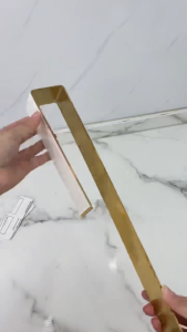 BAOKEMO Stainless Steel Self-adhesive Tissue Holder Suitable For Bathroom Towel Storage Single Rod Bracket