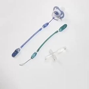 Aibeile Baby Pacifier Clip Holder Anti-drop Chain Anti Loss Chain Baby Pacifier Holder for Newborn1/2pcs