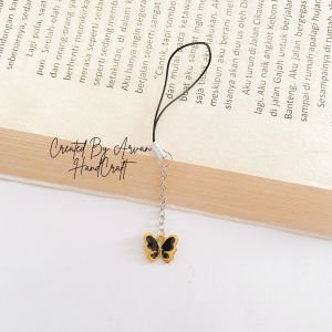 Strap Phone Kupu-Kupu Hitam