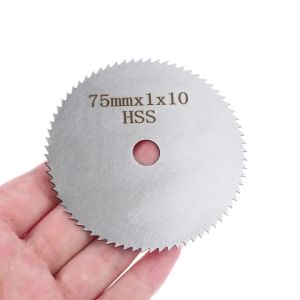 1pcs 3inch 75mm Cutting Disc Mini Circular Saw Blade For Wood Plastic Metal Rotating Cutting Tools