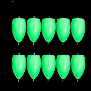 10PcsSilicone Fly Fishing Lure 3.2g/7.5g Transparent Sinking Down Casting Aids Long Shot Bait Fishing Float Fishing Tools Tackle