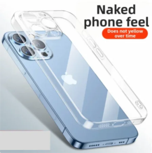 MINGCAI | Silicone Case Transparent Ultra-thin Universal iPhone Shell