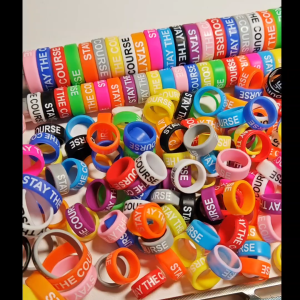 13mm 20mm Silicone Ring Fishing Rod Handle Decorative Anti-Slip Rubber Band Accessories