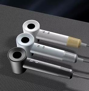 Máy sấy tóc tốc độ cao không cánh Máy sấy tóc ion âm 1600W Máy Sấy Tóc gió mạnh cho tiệm làm tóc tại nhà