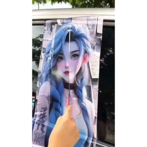 Ready Stock Car sticker PE film Cover Stripe Car Door Center 139 Naruto Column Pillar sticker Car Window Middle