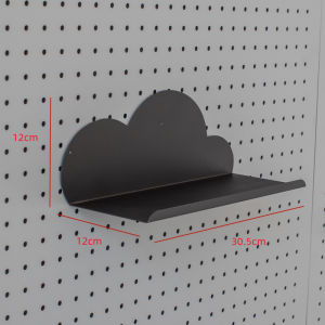 Modern Minimalist Metal Magnetic Storage Rack Office Kitchen Fridge Hole Board Accessories No Drilling Required Desktop Organizer