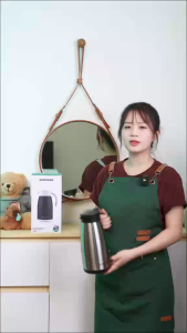 Ấm Giữ Nhiệt Pha Trà 1.4L Inox 304 Sunhouse Giữ Thiệt tới 12h - Nắp Nhấn Tiện Lợi