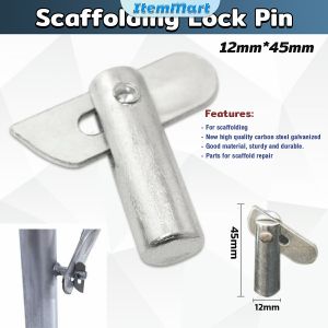 ItemMart Detachable Scaffolding and Guardrail System Locking Pin Shelf Bracket Welding Fixing Peg Pin