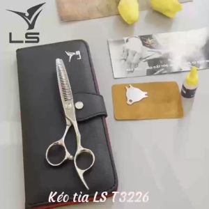 Kéo tỉa tóc VLS quai offset vênh đỡ ngón cố định T3226