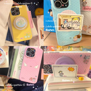 Banana Tree Research Institute Summer Original Artistic Collaborative Mobile Phone Case with Magnetic Stand Apple 16Promax 15Pro14 Compatible