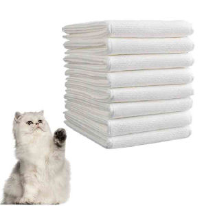 Soft Microfiber Disposable Pet Bath Towel Thicken Strong Absorbing Cats Dogs Towels Travel Supplies