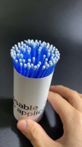 Tăm Bông Đa Năng (1 hộp 100 cái) Vệ Sinh Mi Tăm Bôi Tê Phun Xăm Đính Đá Răng