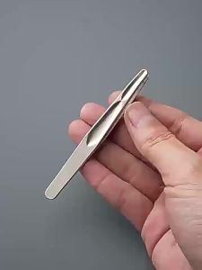 1 Nhíp Nhổ Lông Mày Và Lông Mặt Đầu Tròn Cắt Tỉa Chính Xác Kẹp Liền Mạch Dễ Dàng Chải Cho Lông Mày Và Râu