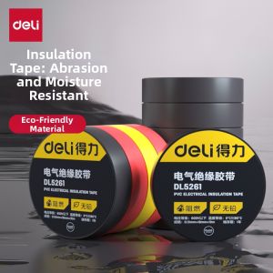 deli | Insulated Flame Retardant Waterproof Black Electric Tape