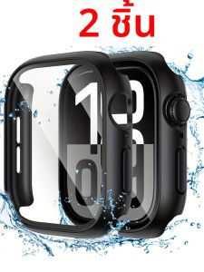 2 ชิ้นกระจกนิรภัยป้องกันหน้าจอสำหรับแอปเปิ้ลวอชซีรีส์ 10 9 8 7 6 5 SE 46 มม.45 มม.41 มม.42 มม.40 มม.44 มม.อุปกรณ์เสริม