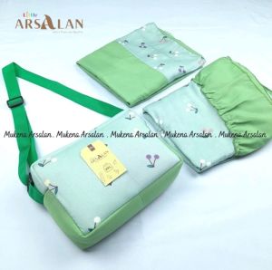 Mukena Anak Rayon Tas Selempang Little Queen Series