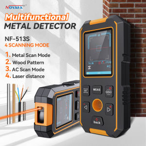 NOYAFA NF-513S Metal Detector Digital Wall Scanner Laser Rangefinder LCD Display Wall Detector Stud Finder