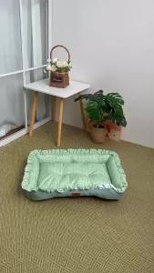 Pet Bed Sofa Summer for Small Medium Dogs Cats Fashion Design Washable Soft Dog Mats for Indoor Outdoor Pet Sleeping Supplies