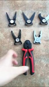 5-PCS Plier Tool Set 5 In 1 Versatile Tool Kit Metal With Linesman Plier Wire Stripper Crimping Tools Sheet Metal Shear