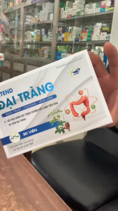 INTEND ĐẠI TRÀNG hộp 30 viên hỗ trợ giảm các triệu chứng rối loạn tiêu hóa do viêm đại tràng.