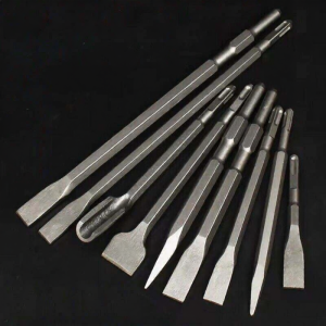 Electric Hammer Chisel Impact Drill Bit Flat Chisel Square Handle Round Handle Hex Handle