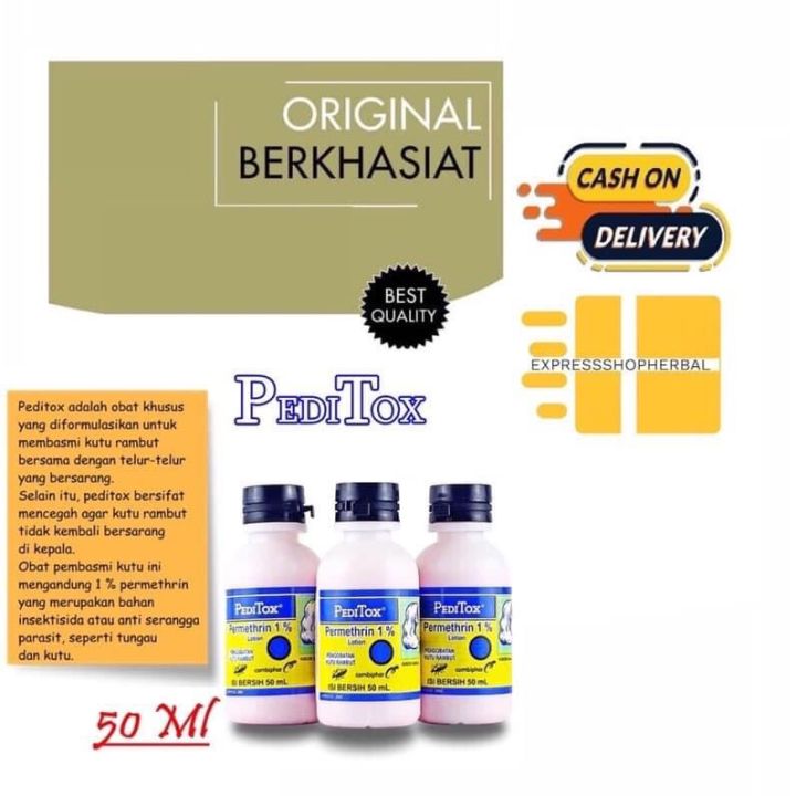 Peditox Ubat Kutu Rambut