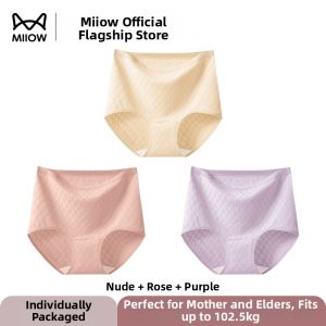 MiiOW | Elderly Women High Waist Slimming Cotton Panties