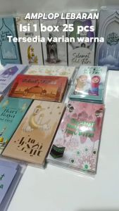 Grosir Amplop Lebaran Mika Panjang / Besar / Angpao Hari Raya Idul Fitri Kartun Lucu Ramadan