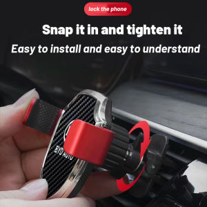High Quality Car Phone Holder Car Cellphone Holder Car Air Vent Mount Stand No Magnetic Mobile Holder Gravity Bracket for MG  TF ZR EV GS EZS RX5 ZT 3SW Saloon ZS MG3 MG5 MG6 GT HS