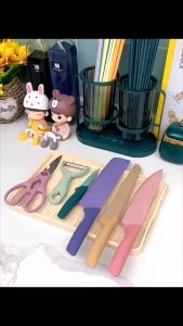 Pisau Dapur Set 6in1 & Pisau Keramik Stainless Steel