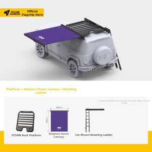 Arcane Warrior | Toyota Sienna Granvia Self-Driving Roof Rack Platform