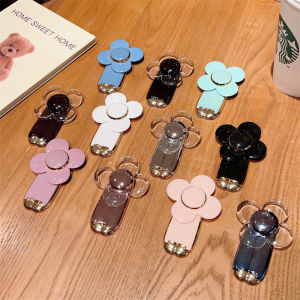 Zeallion miếng dán giá để bàn có thể thu vào giá để điện thoại cối xay gió sáng tạo Miếng dán kê điện thoại mạ điện vô hình đẩy và kéo lười