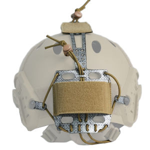 BOOIU Tactical Battery Case Storage Pouch Helmet Retention System PVS31 NVG Battery Box Pouch Adjustable Fast Helmet Accessories