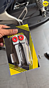 Combo 3 Món Đồ Chơi Xe Máy Titan: Ốp Biển 7 Màu + Gác Chân Take + Móc Treo - Nâng Tầm Xế Yêu