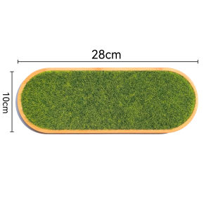 Style Model Figure Decoration Grassland Base Indoor Display Simulation Countryside Theme Plant Subject Wooden Material