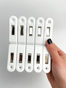 Vviews คลิปหนีบผ้ากันลื่นพลาสติกกันลมใช้ในบ้าน กางเกง ถุงเท้า กันลื่น ที่หนีบผ้าขนาดเล็กสไตล์ญี่ปุ่น