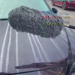 Chổi lau nano cho ô tô siêu mịn chất liệu Microfiber (Xám)