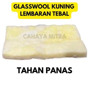 ( GLASSWOOL LEMBARAN KUNING TEBAL ) Glasswool Gaspul Kuning Tebal Peredam Knalpot / Suara Anti Panas / Glasswool Gasbul Glaswol Gesbul Gaswoll Gespul Kuning Ukuran Jumbo / Glasswool knalpot motor dan mobil // Glasswool Kuning Knalpot Motor Dan Mobil