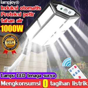 0 tagihan listrik LJ lampu taman outdoor Lampu Dinding Tenaga Surya Lampu Dinding Led Lampu Jalan Super Terang Sensor Otomatis Luar Ruangan Tahan Air Proteksi petir cocok untuk Taman Halaman(LED Light Garden Garden Park Light Lamp Lampu LED Taman Halaman)