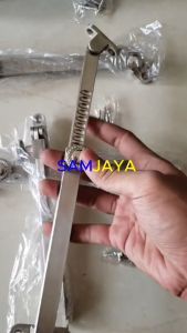 RAMSKAR TARIK Stainless TEBAL Kotak / Hak angin / LAMSKAR Geser / PENAHAN Penopang JENDELA MIAMI