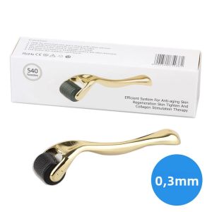 Con Lăn Kim 540 Kim Trị Liệu Da Mặt & Kích Thích Mọc Tóc Toàn Thân Chăm Sóc Da & Râu 0.25mm 0.3mm Dụng Cụ Lăn Kim Vi Điểm Quà Tặng Giáng Sinh