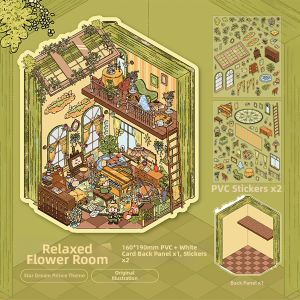 3D DIY Landscape Toy Indoor Scene Stacking House