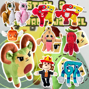 New Steal A Brainrot Cute Figurine No.9 House Plush Toy Game Peripherials Plushies Stuffed Dolls Anime Toys Christmas Gifts