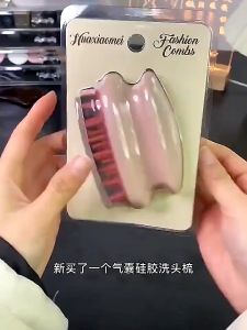 Silicone Shampoo Brush Hair Cleaning Comb Head Meridian Massage Artifact Comfort Scalp Massager Body Care Scalp Massager Shampoo Brush Hair Massager Anti Hair Loss