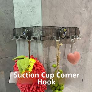 Suction Cup Bathroom Hooks Heavy Duty Wall Mounting