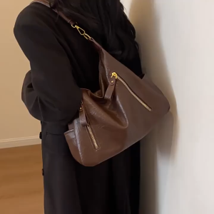 Túi đeo chéo nữ túi đeo vai khóa sườn sang chảnh HĐ 268